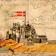 Archival illustration of the Christiansborg Castle.